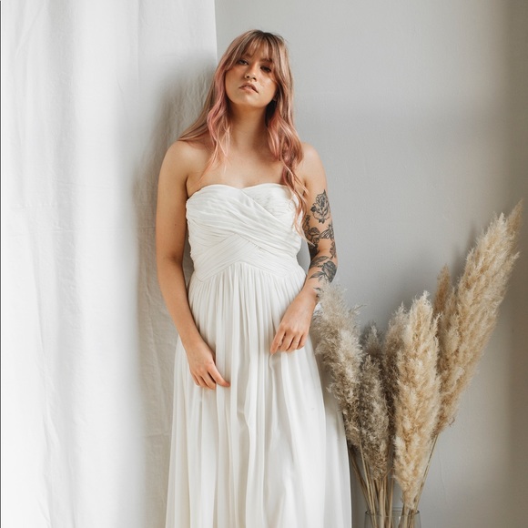 Vintage Anne Taylor Wedding Dress Gown size 2 - Picture 1 of 8